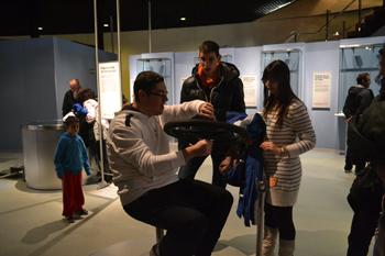 En el museo de CosmoCaixa.